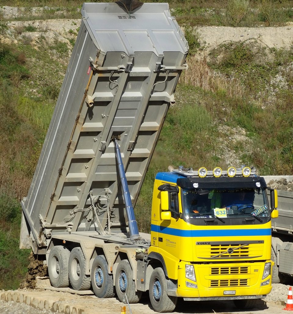 Spectehnika 2 dump truck, truck, gravel plant, unloading point, earth, earth material, unload, construction work, construction site, building, dump truck, dump truck, dump truck, dump truck, dump truck